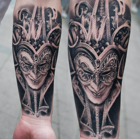 Tattoos - Venetian Jester - 111943